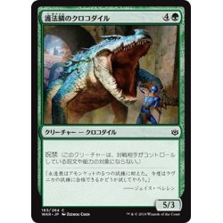 画像1: 【JPN】護法鱗のクロコダイル/Wardscale Crocodile[MTG_WAR_183C]