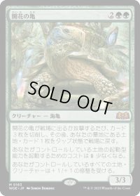 【JPN】★Foil★開花の亀/Blossoming Tortoise[MTG_WOE_0163_M]