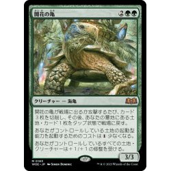 画像1: 【JPN】開花の亀/Blossoming Tortoise[MTG_WOE_0163_M]