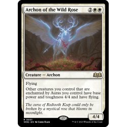 画像1: 【ENG】野薔薇のアルコン/Archon of the Wild Rose[MTG_WOE_0001_R]