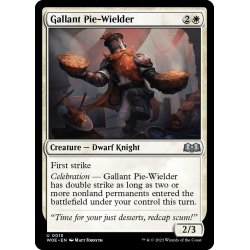 画像1: 【ENG】勇敢なパイ使い/Gallant Pie-Wielder[MTG_WOE_0015_U]