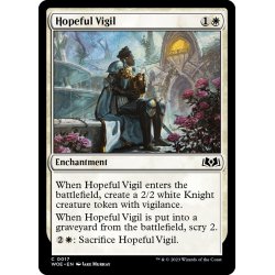 画像1: 【ENG】希望ある祈祷/Hopeful Vigil[MTG_WOE_0017_C]