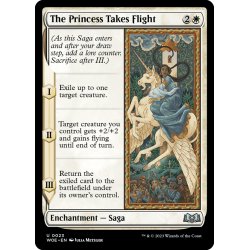 画像1: 【ENG】王女、空を飛ぶ/The Princess Takes Flight[MTG_WOE_0023_U]