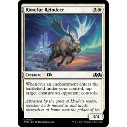 画像1: 【ENG】霜毛皮のトナカイ/Rimefur Reindeer[MTG_WOE_0027_C]