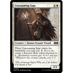 画像1: 【ENG】謙虚な賢者/Unassuming Sage[MTG_WOE_0037_C]