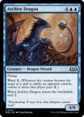 【ENG】書庫のドラゴン/Archive Dragon[MTG_WOE_0041_U]