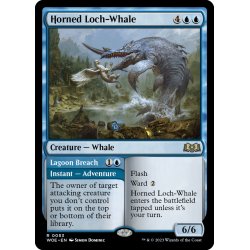 画像1: 【ENG】有角の湖鯨/Horned Loch-Whale[MTG_WOE_0053_R]