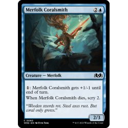 画像1: 【ENG】マーフォークの珊瑚鍛冶/Merfolk Coralsmith[MTG_WOE_0060_C]