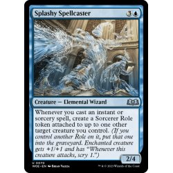 画像1: 【ENG】水飛沫の呪文使い/Splashy Spellcaster[MTG_WOE_0070_U]