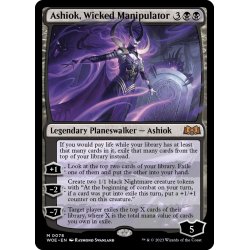 画像1: 【ENG】忌まわしき干渉者、アショク/Ashiok, Wicked Manipulator[MTG_WOE_0078_M]