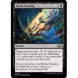 画像1: 【ENG】フェアリーの剣技/Faerie Fencing[MTG_WOE_0090_U]