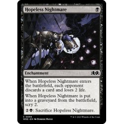 画像1: 【ENG】望み無き悪夢/Hopeless Nightmare[MTG_WOE_0095_C]