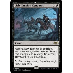 画像1: 【ENG】リッチの騎士の征服/Lich-Knights' Conquest[MTG_WOE_0096_R]