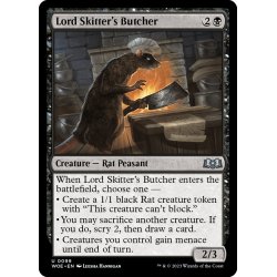 画像1: 【ENG】駆け抜け侯の解体屋/Lord Skitter, Sewer King[MTG_WOE_0099_U]