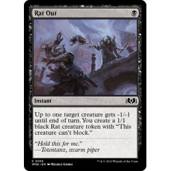 画像1: 【ENG】密告/Rat Out[MTG_WOE_0103_C]