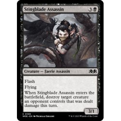 画像1: 【ENG】針刃の暗殺者/Stingblade Assassin[MTG_WOE_0109_C]