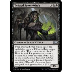 画像1: 【ENG】ねじれた下水魔女/Twisted Sewer-Witch[MTG_WOE_0114_U]