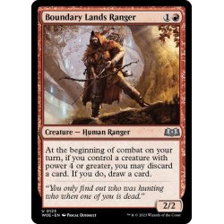 画像1: 【ENG】境界地のレインジャー/Boundary Lands Ranger[MTG_WOE_0123_U]