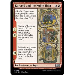 画像1: 【ENG】コルヴォルドと高貴なる盗賊/Korvold and the Noble Thief[MTG_WOE_0139_U]