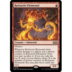 画像1: 【ENG】ロティサリーの精/Rotisserie Elemental[MTG_WOE_0148_R]