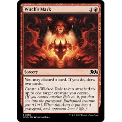 画像1: 【ENG】魔女の印/Witch's Mark[MTG_WOE_0158_C]