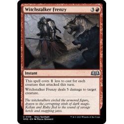 画像1: 【ENG】魔女跡追いの激情/Witchstalker Frenzy[MTG_WOE_0159_U]