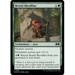 画像1: 【ENG】獣の血筋/Bestial Bloodline[MTG_WOE_0162_C]