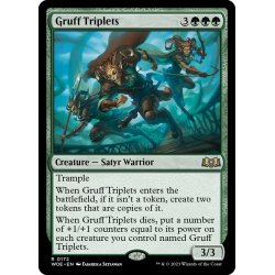 画像1: 【ENG】荒々しい三つ子/Gruff Triplets[MTG_WOE_0172_R]