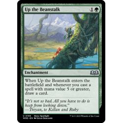 画像1: 【ENG】豆の木をのぼれ/Up the Beanstalk[MTG_WOE_0195_U]