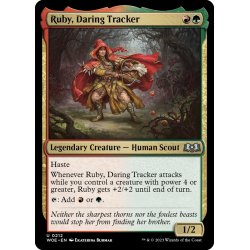 画像1: 【ENG】勇敢な追跡者、ルビー/Ruby, Daring Tracker[MTG_WOE_0212_U]