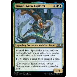 画像1: 【ENG】度胸ある冒険者、トロヤン/Troyan, Gutsy Explorer[MTG_WOE_0217_U]