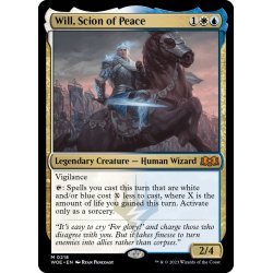 画像1: 【ENG】平和の世継ぎ、ウィル/Will, Scion of Peace[MTG_WOE_0218_M]