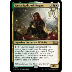 画像1: 【ENG】赤歯の執政、イェナ/Yenna, Redtooth Regent[MTG_WOE_0219_R]