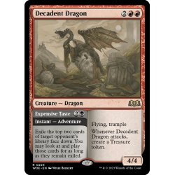 画像1: 【ENG】退廃的なドラゴン/Decadent Dragon[MTG_WOE_0223_R]