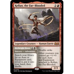 画像1: 【ENG】フェイの血筋のケラン/Kellan, the Fae-Blooded[MTG_WOE_0230_M]