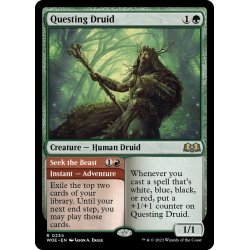 画像1: 【ENG】★Foil★探索するドルイド/Questing Druid[MTG_WOE_0234_R]