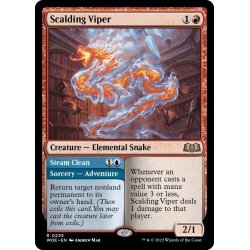 画像1: 【ENG】★Foil★煮えたぎるバイパー/Scalding Viper[MTG_WOE_0235_R]