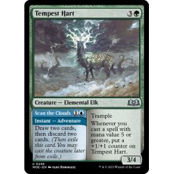 画像1: 【ENG】大嵐の雄鹿/Tempest Hart[MTG_WOE_0238_U]