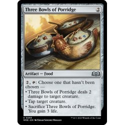 画像1: 【ENG】三杯のおかゆ/Three Bowls of Porridge[MTG_WOE_0253_U]