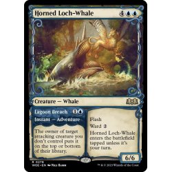 画像1: 【ENG】有角の湖鯨/Horned Loch-Whale[MTG_WOE_0278_R]