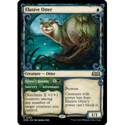 画像1: 【ENG】神出鬼没のカワウソ/Elusive Otter[MTG_WOE_0289_R]