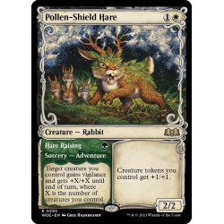 画像1: 【ENG】花粉盾の兎/Pollen-Shield Hare[MTG_WOE_0293_R]