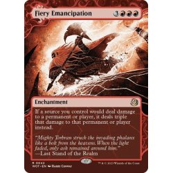 画像1: 【ENG】焦熱の解放/Fiery Emancipation[MTG_WOT_0042_R]