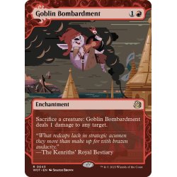 画像1: 【ENG】ゴブリンの砲撃/Goblin Bombardment[MTG_WOT_0043_R]