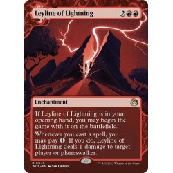 画像1: 【ENG】稲妻の力線/Leyline of Lightning [MTG_WOT_0045_R]