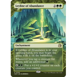 画像1: 【ENG】豊穣の力線/Leyline of Abundance[MTG_WOT_0056_R]