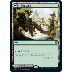 画像1: 【JPN】★Foil★枝重なる小道/石重なる小道/Branchloft Pathway/Boulderloft Pathway[MTG_ZNR_258R]