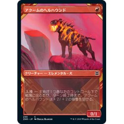 画像1: 【JPN】アクームのヘルハウンド/Akoum Hellhound[MTG_ZNR_299C]