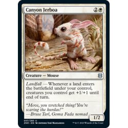 画像1: 【ENG】峡谷のトビネズミ/Canyon Jerboa[MTG_ZNR_007U]