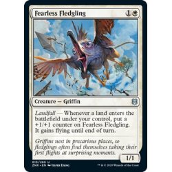 画像1: 【ENG】恐れなき雛/Fearless Fledgling[MTG_ZNR_015U]